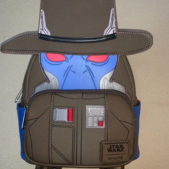 Loungefly Star Wars Cad Bane Figural Cosplay Mini Backpack Vegan Leather  NWT - Picture 2 of 11